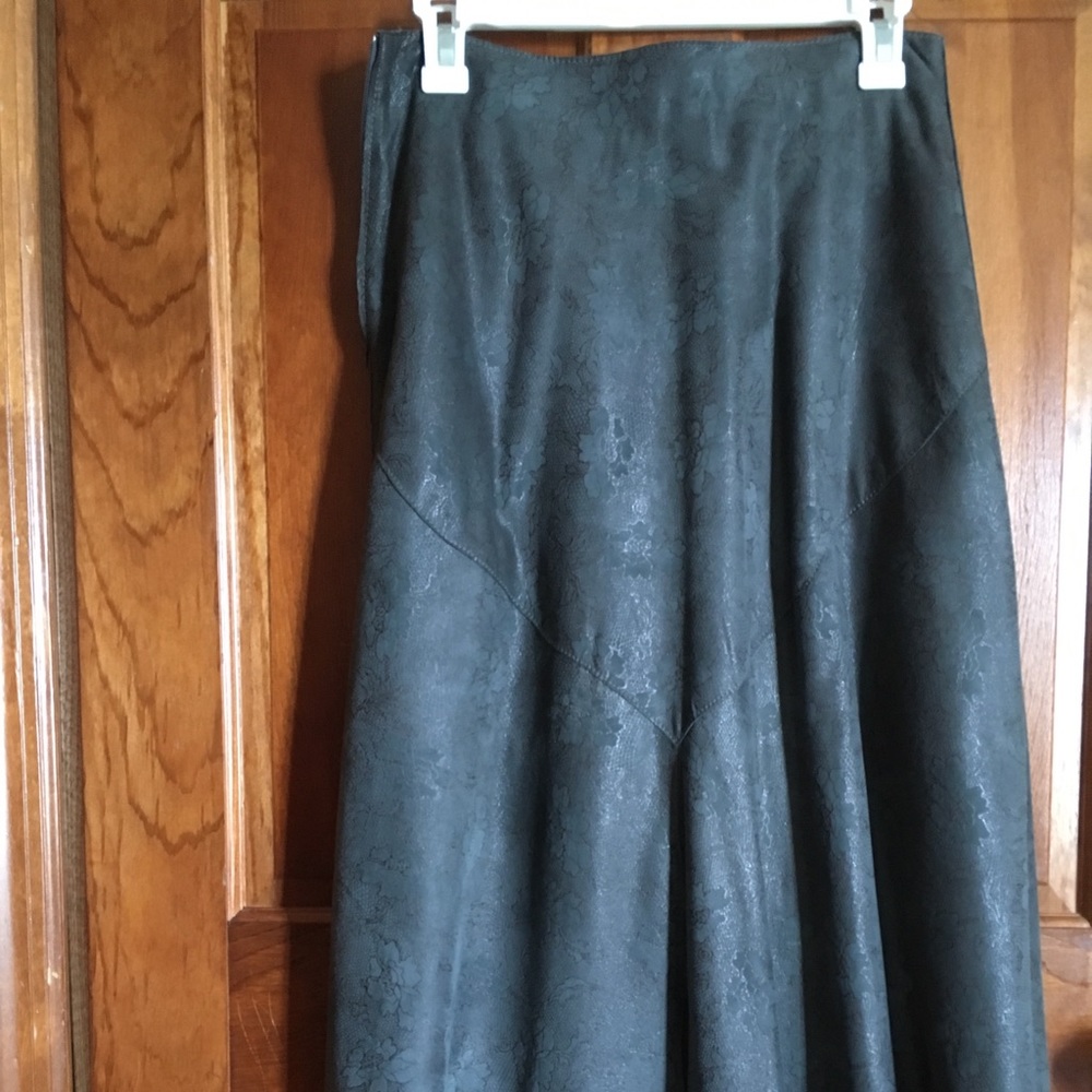 Leather skirt